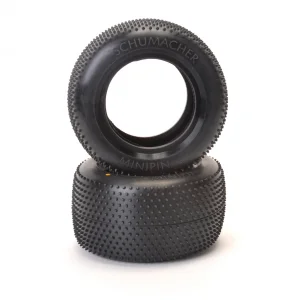 Stadium Truck Tyre - Mini Pin - Yellow (2)