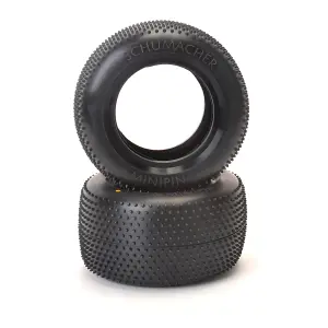 Stadium Truck Tyre - Mini Pin - Yellow (2)
