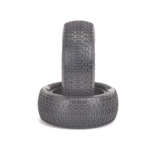Schumacher Honeycomb Tyres - 1:10 4WD Front - Yellow - 1 Pair