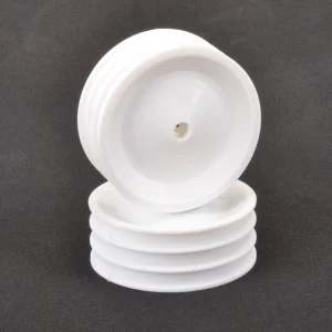 White Front Wheels (2) - CAT XLS
