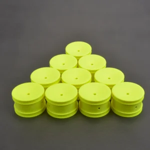Schumacher 1:10 Rear Buggy Wheels - Yellow - 5 Pairs