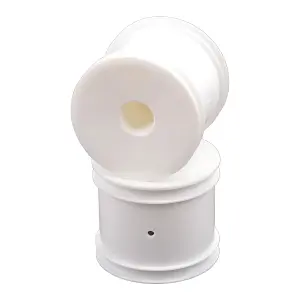Schumacher 2.2 Stadium Truck Wheel - 12mm Hex - White - 1 Pair