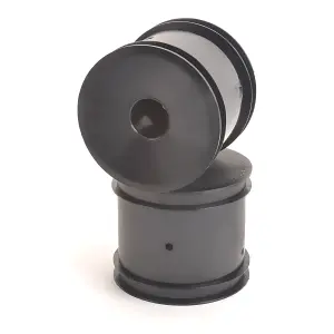 Schumacher 2.2 Stadium Truck Wheel - 12mm Hex - Black - 1 Pair