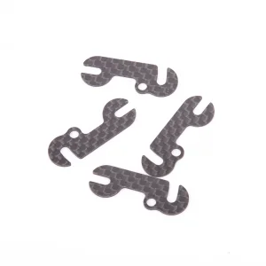 Carbon Fibre Front End Spacer 1.0mm (4 pcs) - Eclipse 5