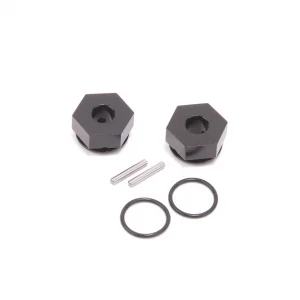 Alloy Wheel Hex 7.5mm (+1.5) Black (2) - ST2