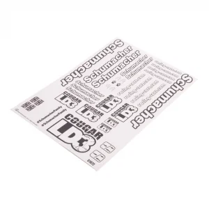 Schimacher LD3 Decal Sheet