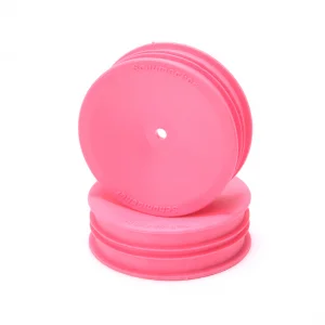 Schumacher Buggy 2WD Front Slim Wheels - Pink (2)