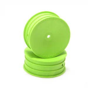 Schumacher Buggy 2WD Front Wheels - Green (2)
