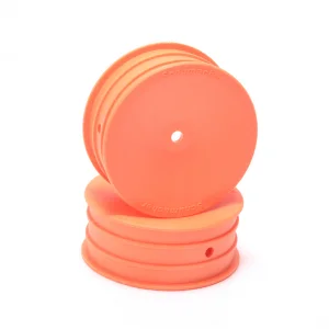 Schumacher Buggy 2WD Front Wheels - Orange (2)