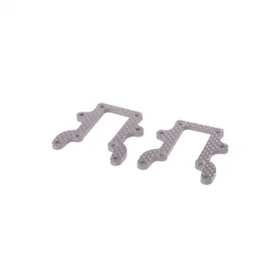 Carbon Fibre Upper Link Mount (2) - Neon