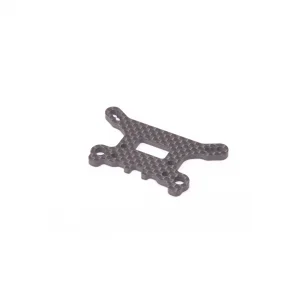Carbon Fibre Front Shock mount - Neon
