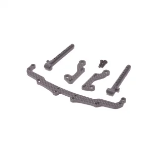 Carbon Fibre Lightweight Rear Shock Mount Set - Mi9