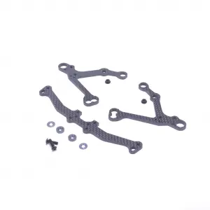 Carbon Fibre Rear Inboard Toe Option Set - Mi10