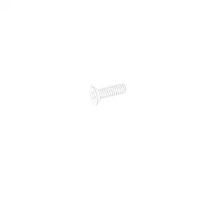 2.6*8KB Hex socket Countersunk head tapping screw 8pcs