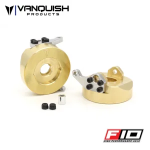 Vanquish Brass F10 Straight Axle Steering Knuckles