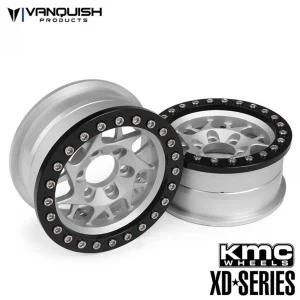 Vanquish KMC 1.9 XD127 Bully Clear Anodized