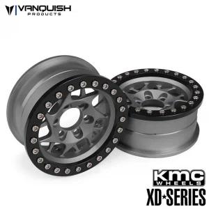 Vanquish KMC 1.9 XD127 Bully Grey Anodized
