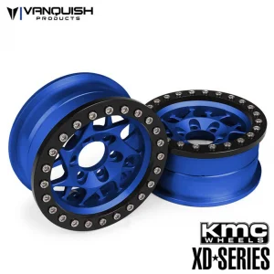 Vanquish KMC 1.9 XD127 Bully Blue Anodized