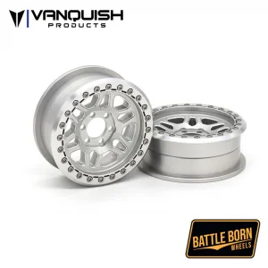 J Concepts Vanquish Battle Born Wheels 2.2 Kilo Clear