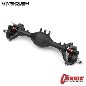 Vanquish Currie Portal F9 SCX10-II Front Axle Black