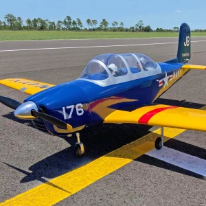 Seagull Turbo Mentor (26cc) 1.9m (74.8in) with 84 Electric Retracts + 100 Nose Retract (Blue)