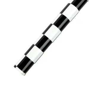 Seagull 2m AeroKote Black + White Chequered 3x3cm (64cm width)