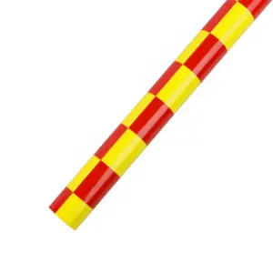 Seagull 2m AeroKote Red + Yellow Chequered 3x3cm (64cm width)