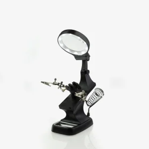 Modelcraft Helping Hands + LED Magnifier Workstation