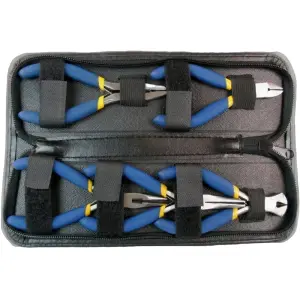 Modelcraft 5pc Mini Plier Set + Case (PPL6000)
