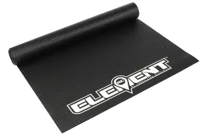 CML Racing Element RC Pit Mat - 24 X 48 White Logo (5mm Thick)