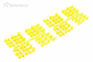Sparko F8 Yellow Plastic Arm Holder Insert Set?(2)