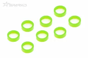 Sparko F8 Green Bearing Spacers (8)