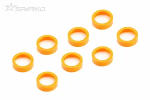 Sparko F8 Orange Bearing Spacers (8)