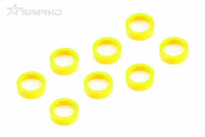 Sparko F8 Yellow Bearing Spacers (8)