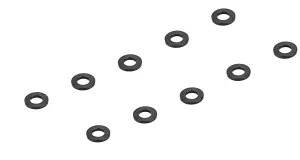 Sparko F8 Steering shims POM (10)