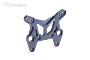 Sparko F8 7075Aluminum Front Shock Tower (Dark Blue)