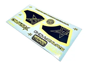 Sparko F8 Wing Sticker-Yellow for Optional Wing