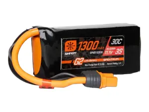 Spektrum 1300mAh 3S 11.1V Smart G2 30C IC3