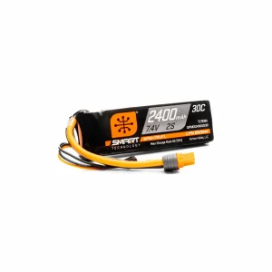 Spektrum 7.4v 2400mAh 2S Smart 30C LiPo Battery - IC3 Connector