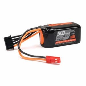 Spektrum 4S 14.8V 300mAh 30C LiPo Battery - JST Connector