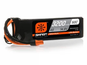 3200mAh 4S 14.8V 50C Smart LiPo Battery IC3