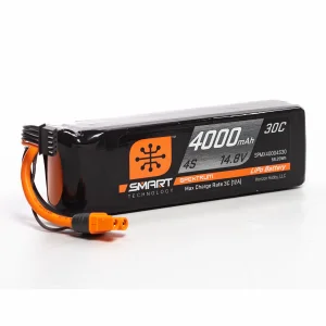 Spektrum Smart LiPo Battery - 4000mAh 4S 14.8V 30C IC3