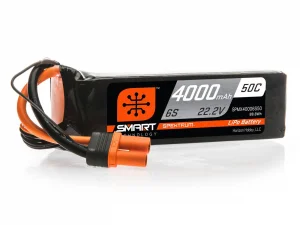 4000mAh 6S 22.2V 50C Smart LiPo Battery IC5