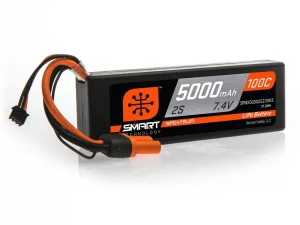 5000mAh 2S 7.4V 100C Smart LiPo Hardcase IC3