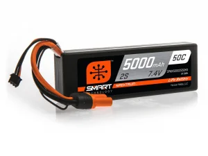 5000mAh 2S 7.4V 50C Smart LiPo Hardcase IC3