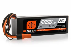5000mAh 4S 14.8V 50C Smart LiPo Hardcase IC5