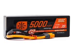 Spektrum SMART G2 Hard Case LiPo Battery - 11.1V 5000mAh 3S 100C - IC3