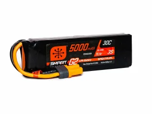 Spektrum 11.1V 5000Mah 3S 30C Smart Lipo G2: Ic5 ** CLEARANCE **