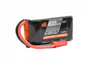 Spektrum 800Mah 1S 3.7V 30C Lipo Battery JST