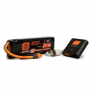 Spektrum SMART G2 Powerstage Air Bundle - 3S 4000mAh LiPo Battery + S120 USB C Charger